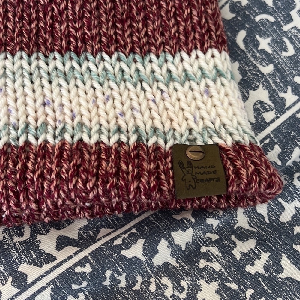 Handmade Fall Knit Beanie - Picture 2 of 3